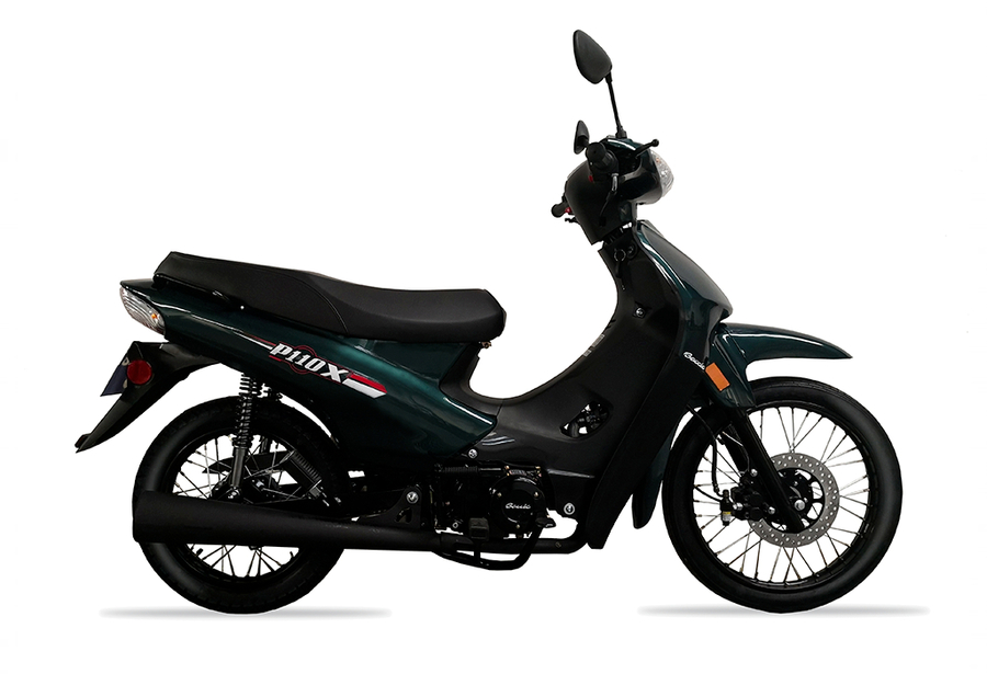 BACCIO P110 X 110 cc VERDE BP110 + CASCO DE REGALO Motos Pollerita