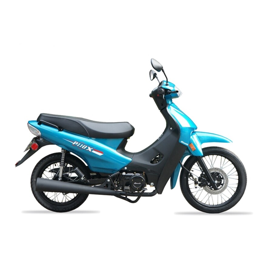 BACCIO P110 X 110 cc CELESTE BP110 + CASCO DE REGALO Motos Pollerita