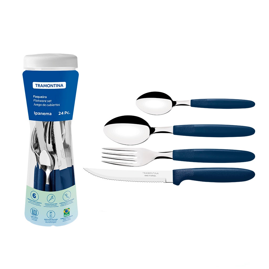 Tramontina Lot De 6 Couteaux à Steak - JMK RECORDS