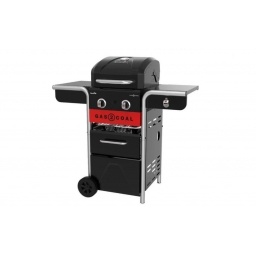 CHAR BROIL Barbacoa Hibrida 2 Quemadores