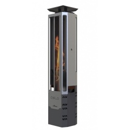 TROMEN Calefactor Exterior a Pellet Oslo Alto Rendimiento