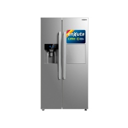 ENXUTA RENX9505I Refri Side by Side inverter 490Lts inox