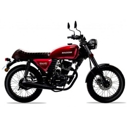 BACCIO CLASSIC RETRO 125 cc BORDEAUX BACLASR
