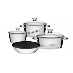 TRAMONTINA Batera De Cocina 4Pz. Allegra 13844