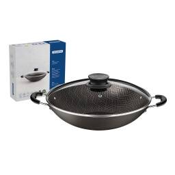 TRAMONTINA WOK PARIS NE TAPA Y ASAS 32CM 28545632 20545632