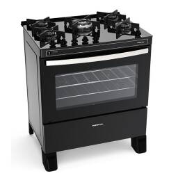 PUNKTAL PK-GL5B COCINA A GAS NEGRO