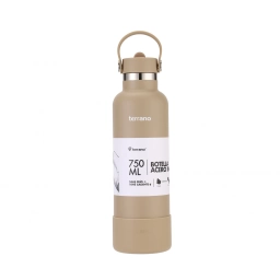 TERRANO Botella Termica con Pico 750mL. Arena