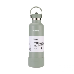 TERRANO Botella Termica con Pico 750mL. Oliva