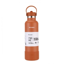 TERRANO Botella Termica con Pico 750mL. Terracota