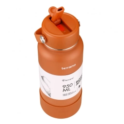 TERRANO Botella Termica con Pico 950mL. Terracota