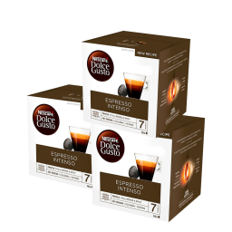 NESCAFE Capsulas Dolce Gusto Espresso Intenso 3 Cajas de 16u