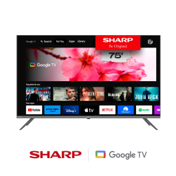SHARP 4TC75FL6L Smart TV Aquos 75 UHD 4K