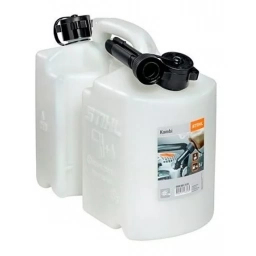BIDON COMBINADO TRANSPARENTE