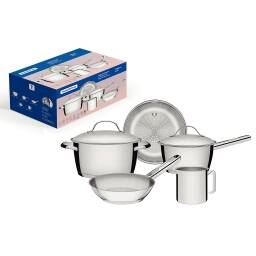 TRAMONTINA BATERIA DE COCINA 5PZ. ALLEGRA 65660/280