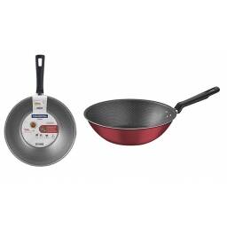 TRAMONTINA WOK 28 CM LORETO ROJO 20395/728