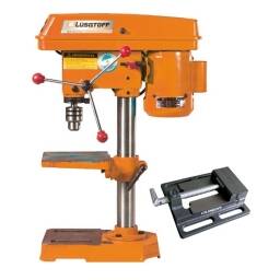 LUSQTOFF  TALADRO DE BANCO 250W - 13MM + MORSA TB-13