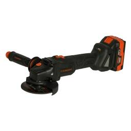LUSQTOFF  AMOLADORA ANGULAR 115MM A BAT. C/2 BAT 4.0AMP+CARG AML115-9BK