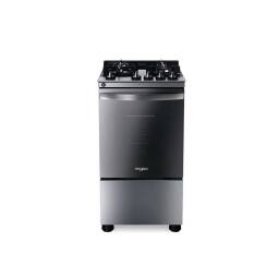 WHIRLPOOL Cocina a Gas Fox 4 Hornallas Inox WFO4VBRRUW