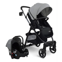 BEBESIT Coche Travel Alfa Gris 5039GR