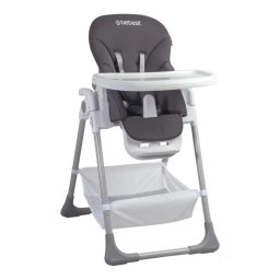BEBESIT Silla de Comer Snack Gris 1038GR