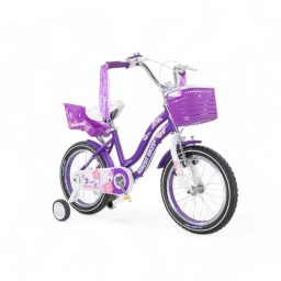 BEBESIT BICICLETA QUEEN R16 CON RUEDITAS Y CANASTO BK003VI