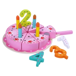 EDUFUN TORTA DE CUMPLEAOS DE MADERA 4223
