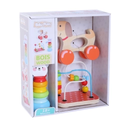EDUFUN PLAYSET 3 EN 1 DIDACTICO DE MADERA 2203