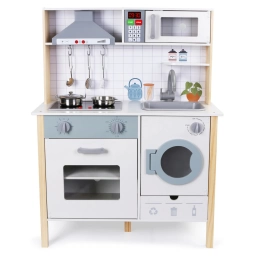 EDUFUN COCINA DE MADERA CON CAMPANA Y LAVARROPA 7271