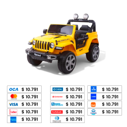 BEBESIT AUTO A BATERIA JEEP RENEGADO 12V FT938AM