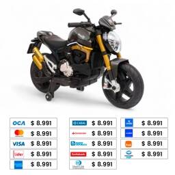 BEBESIT MOTO A BATERIA MONSTER 12 VOLT 666NE