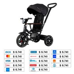 BEBESIT TRICICLO EXPLORER DELUXE NEGRO 5090NE