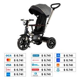 BEBESIT TRICICLO EXPLORER DELUXE GRIS 5090GR