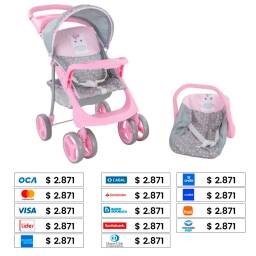 BEBESIT DE COCHE MU�ECAS 2 PIEZAS 4020RS UNICORNIO