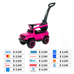 BEBESIT BUGGY CON GUIA 3 EN 1 TC219RS