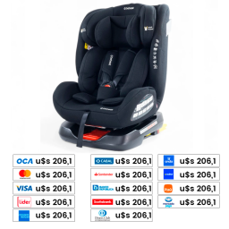 BEBESIT Butaca Supra360 Negra 7618NE