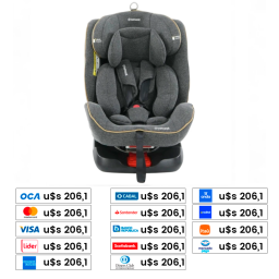 BEBESIT Butaca Supra 360 Gris 7618GR