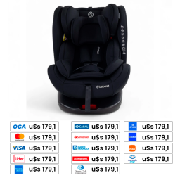 BEBESIT Butaca Saturn Negra 7792NE