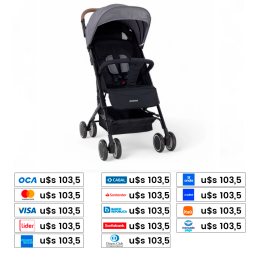 BEBESIT Coche Sprint Gris 5223GR