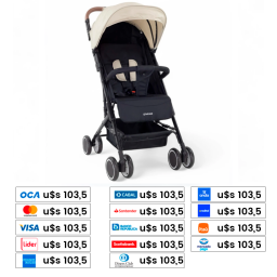 BEBESIT Coche Sprint Beige 5223BE