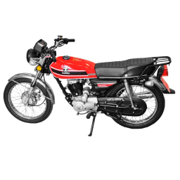 ZANELLA SAPUCAI 125CC MOTO ROJA