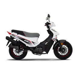 ZANELLA ZB 125 SPORT MOTO BLANCA