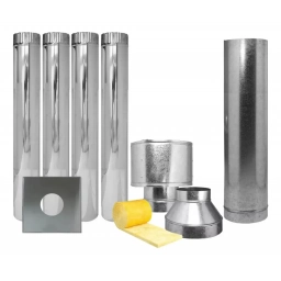 TROMEN KIT DE TECHO ACERO INOXIDABLE 4" ARGENTINO