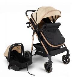 BEBESIT COCHE TRAVEL SYSTEM JUMBO BABY SILLA 5067BE