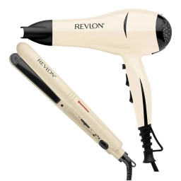 REVLON COMBO SECADOR DE PELO 2000W + PLANCHITA CERAMIC