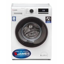 JAMES LR 8140 BL BLANCO LAVARROPAS FRONTAL INVERTER 8K