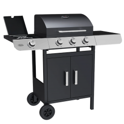KASSEL PARRILLA A GAS CON ANAFE DE EXTERIOR KS-GRGAS