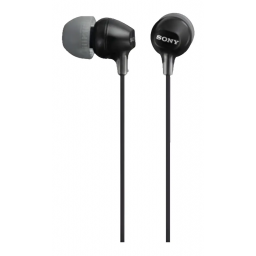 SONY Auriculares MDR-EX15LP Negro