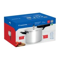 TRAMONTINA 62416220 OLLA PRESION 6LTS 22CM BRAVA