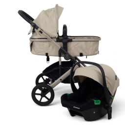 BEBESIT Coche TS ALLURA DLX con Silla de auto isofix 5060MC