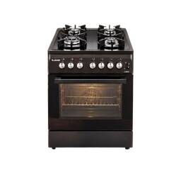 JAMES COCINA COMBINADA C-226N MESADA DE VIDRIO NEGRO